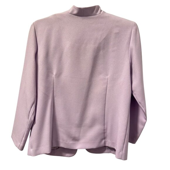 Pride & Joy Two Piece Formal Blazer Skirt Set Sz 18PT Lavender Outfit Set - Picture 9 of 12